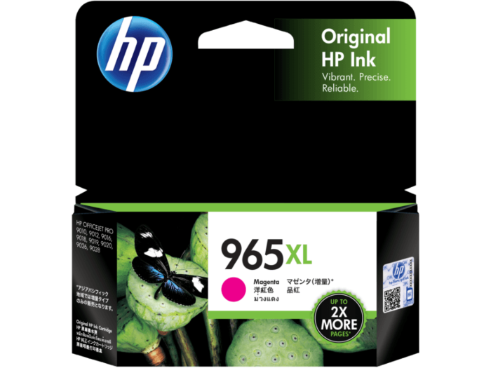 Original HP 3JA82AA Ink 965XL Magenta for Officejet 9010 9020