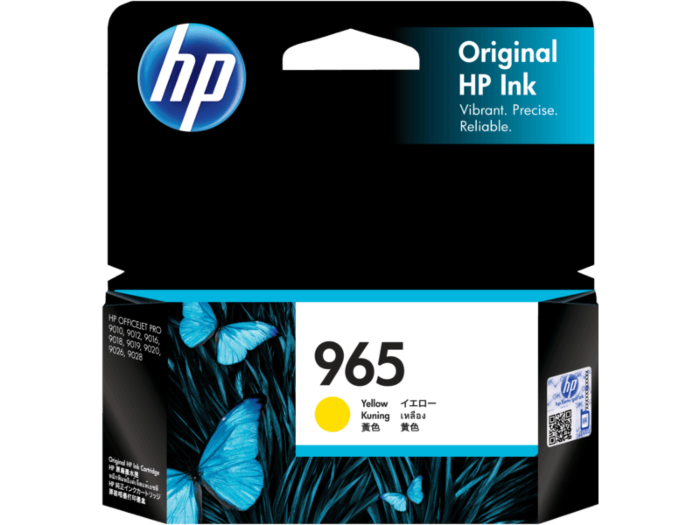 Original HP 3JA80AA Ink 965 Black for Officejet 9010 9020