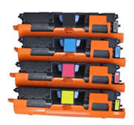 Remanufactured 301 (C,Y,M,K) toner for canon printers