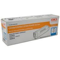 Original OKI C5100 C5200 C5300 C5400 Cyan Toner 42127411