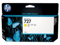 Original B3P21A HP 727 130ml Yellow Ink Cartridge