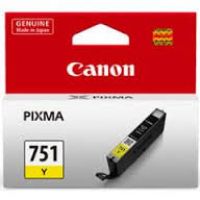 Genuine Original Canon Ink Cartridge   CLI751 Y