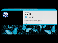 Genuine Original HP 771B 775ml Light Cyan DesignJet Ink Cartridge (B6Y04A)