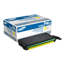 Original Samsung CLT Y508S Yellow Toner Cartridge