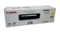 Genuine Original Canon Cart 318 Yellow Toner