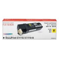 Original Genuine Fuji Xerox C1110B  C1110   AP Toner Cartridge Yellow ( 2K ) CT201117