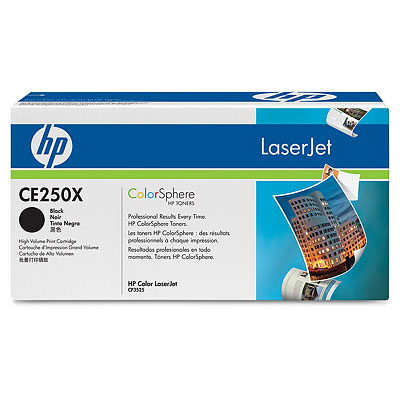 Original CE250X toner for HP printer