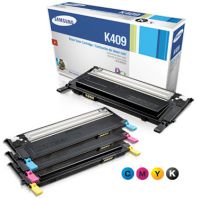 Value Pack Original Samsung CLT 409C Printer Toner CMYK