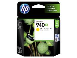 Original Genuine HP 940XL Yellow Ink C4909AA