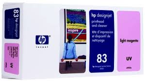 Original Genuine HP 83 UV (outdoor) printheads printhead cleaners C4965A