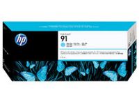 Original HP C9470A Ink 91 Light Cyan Pigment 775ml