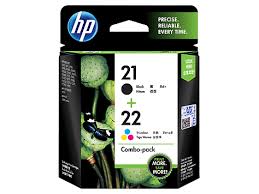 Original HP Ink 21 & 22 Combo Set