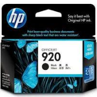 Original Genuine HP 920  Black  Ink CD971AA