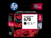 Genuine Original HP 678 Black Original Ink Advantage Cartridge (CZ107AA)