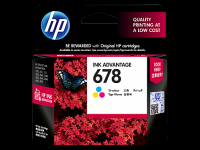 Genuine Original HP 678 Tri Colour Original Ink Advantage Cartridge (CZ108AA)