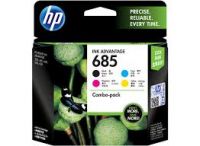 HP 685 4 pack Black Cyan Magenta Yellow Original Ink Advantage Cartridges F6V35AA